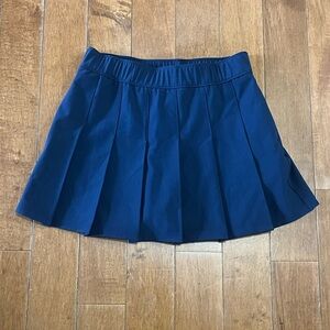 Abercrombie Kids 7/8 Navy Pleated Skort